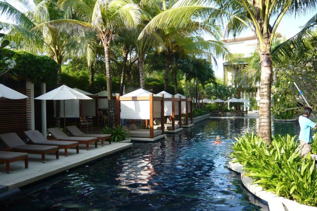 Beachfront 2 Bedroom Luxury Condo Chava Surin Bagian luar foto
